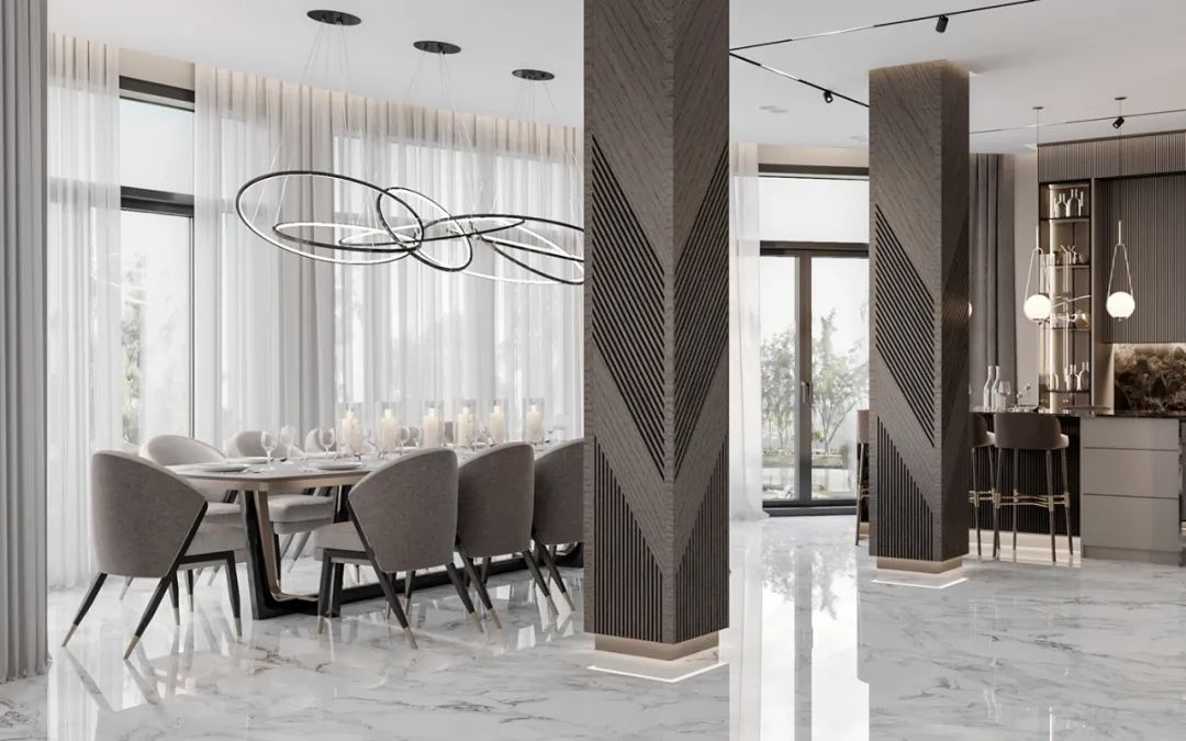 阿塞拜疆巴库现代轻奢公寓设计丨Aytan Guliyeva-10