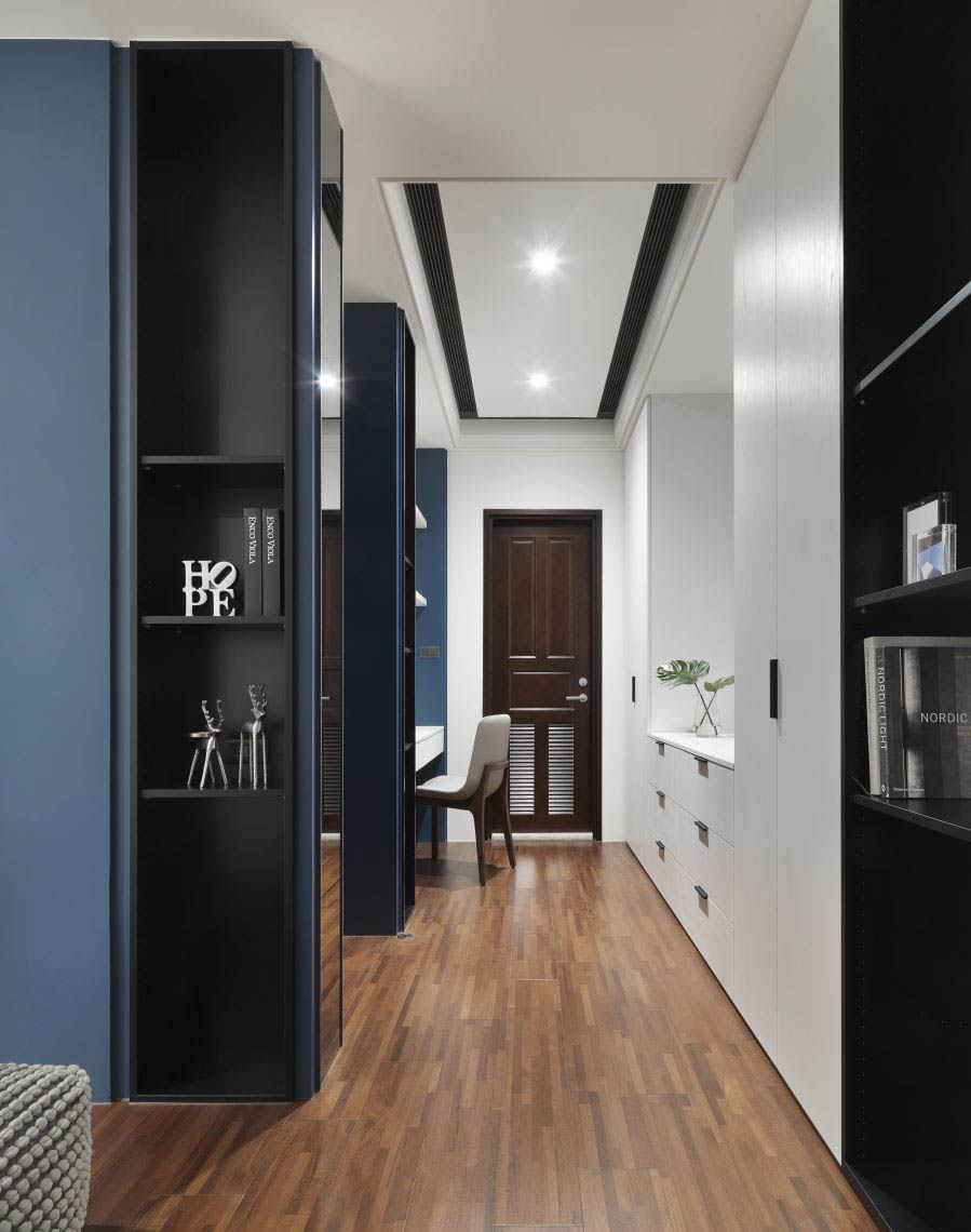 155㎡现代风格住宅  欣磐石建筑空间规划事务所-12