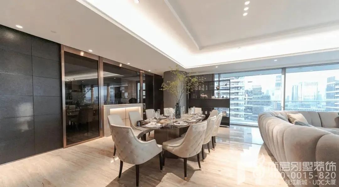 轻奢 VOGLASS VILLA DC丨中国杭州丨尚层别墅装饰-29