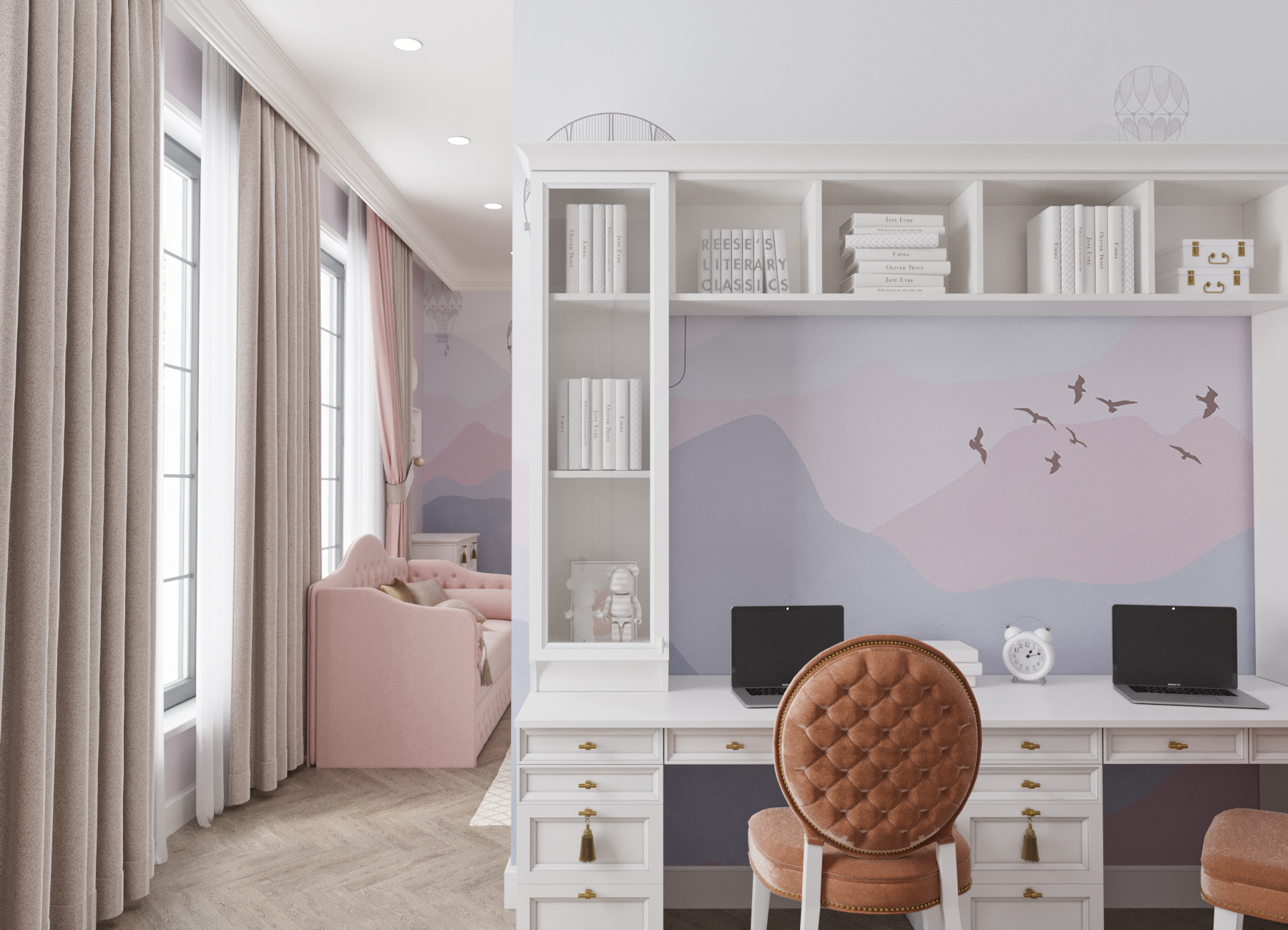 children's room for twins-5