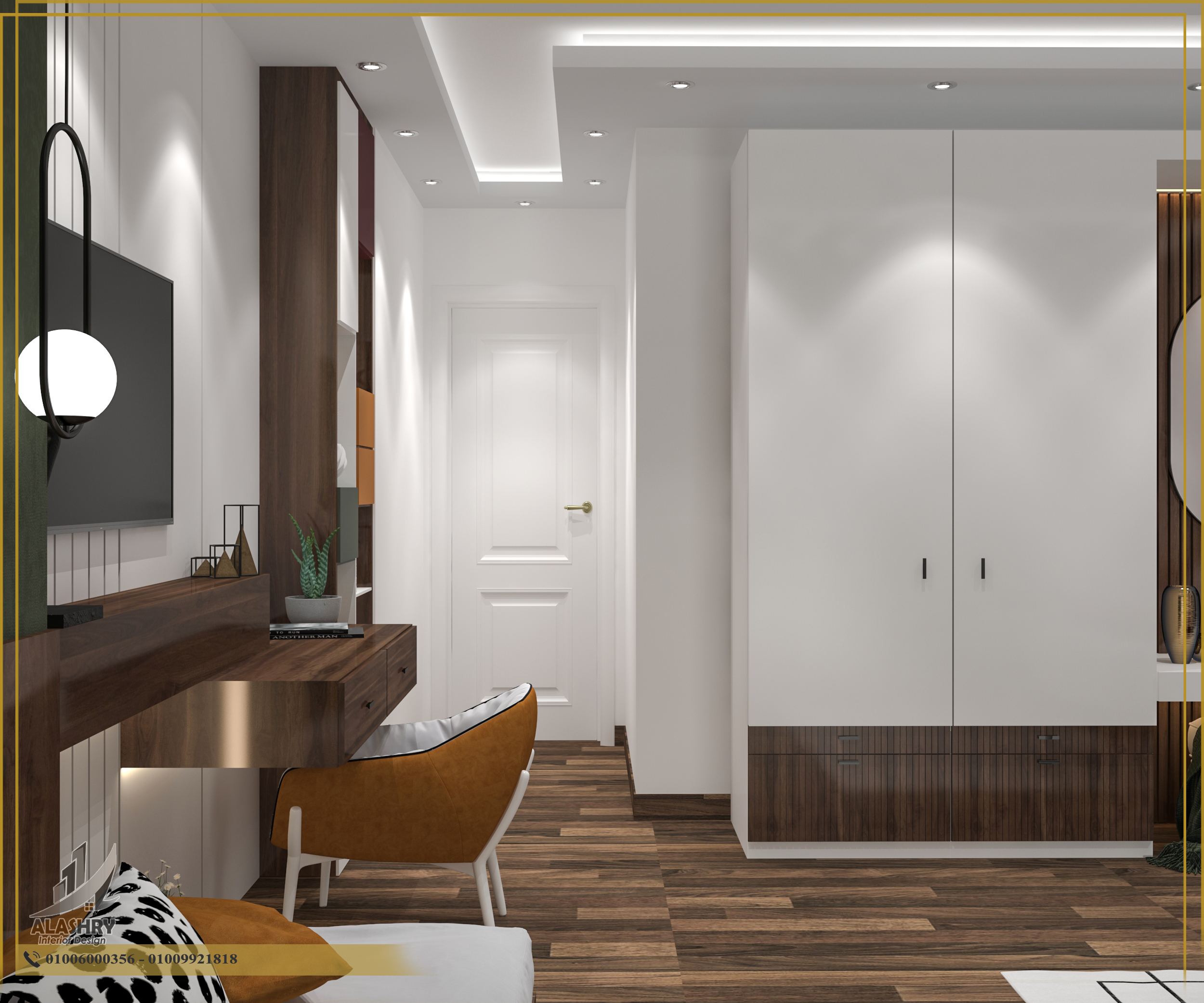 Double Modern Teenager Bedroom-7