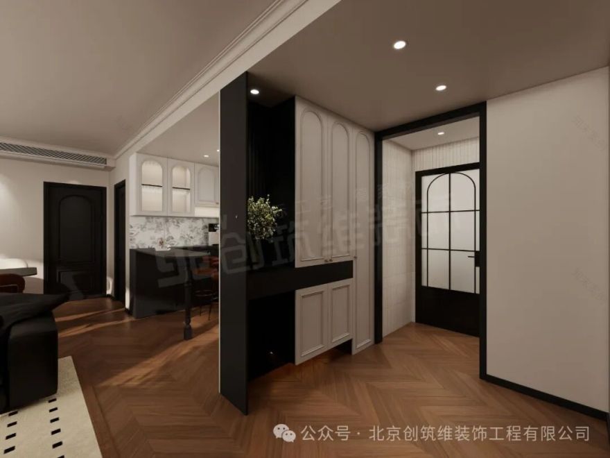 御东君临|122㎡3室2厅3卫轻法式风格装修案例-17