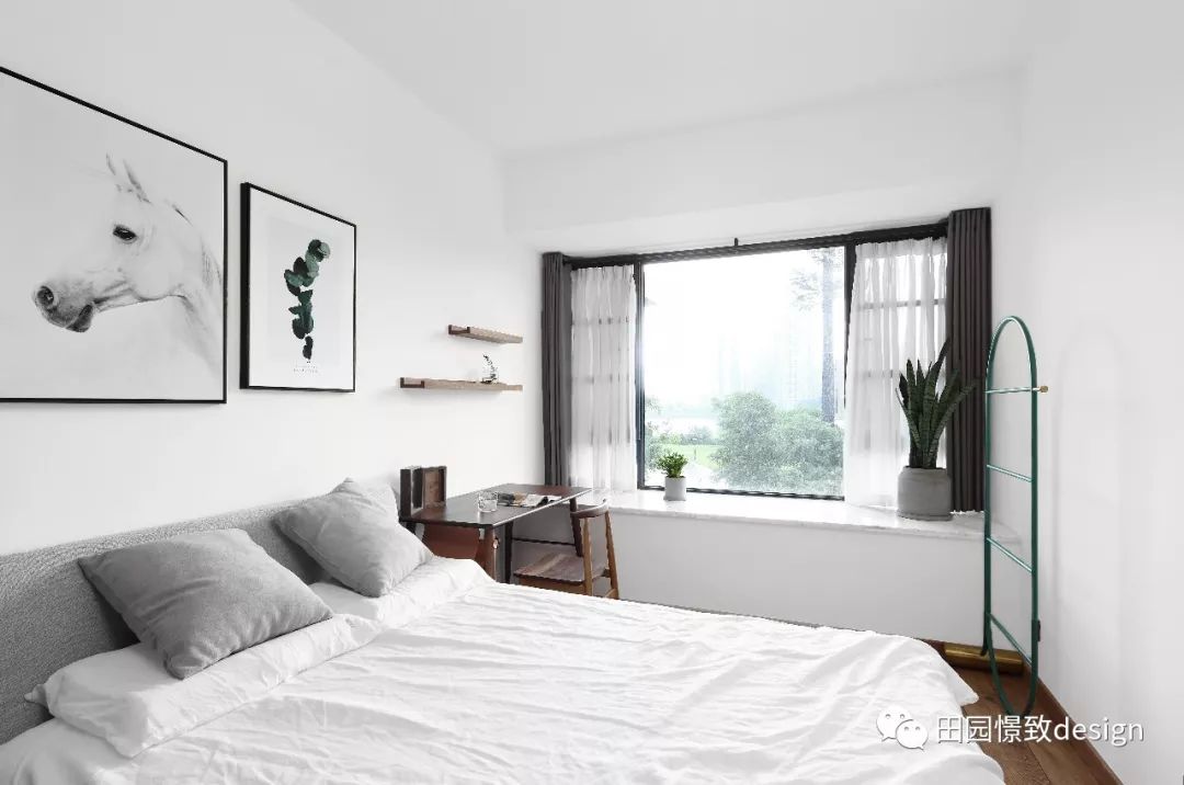 德阳望湖苑 100㎡自然留白空间设计-46