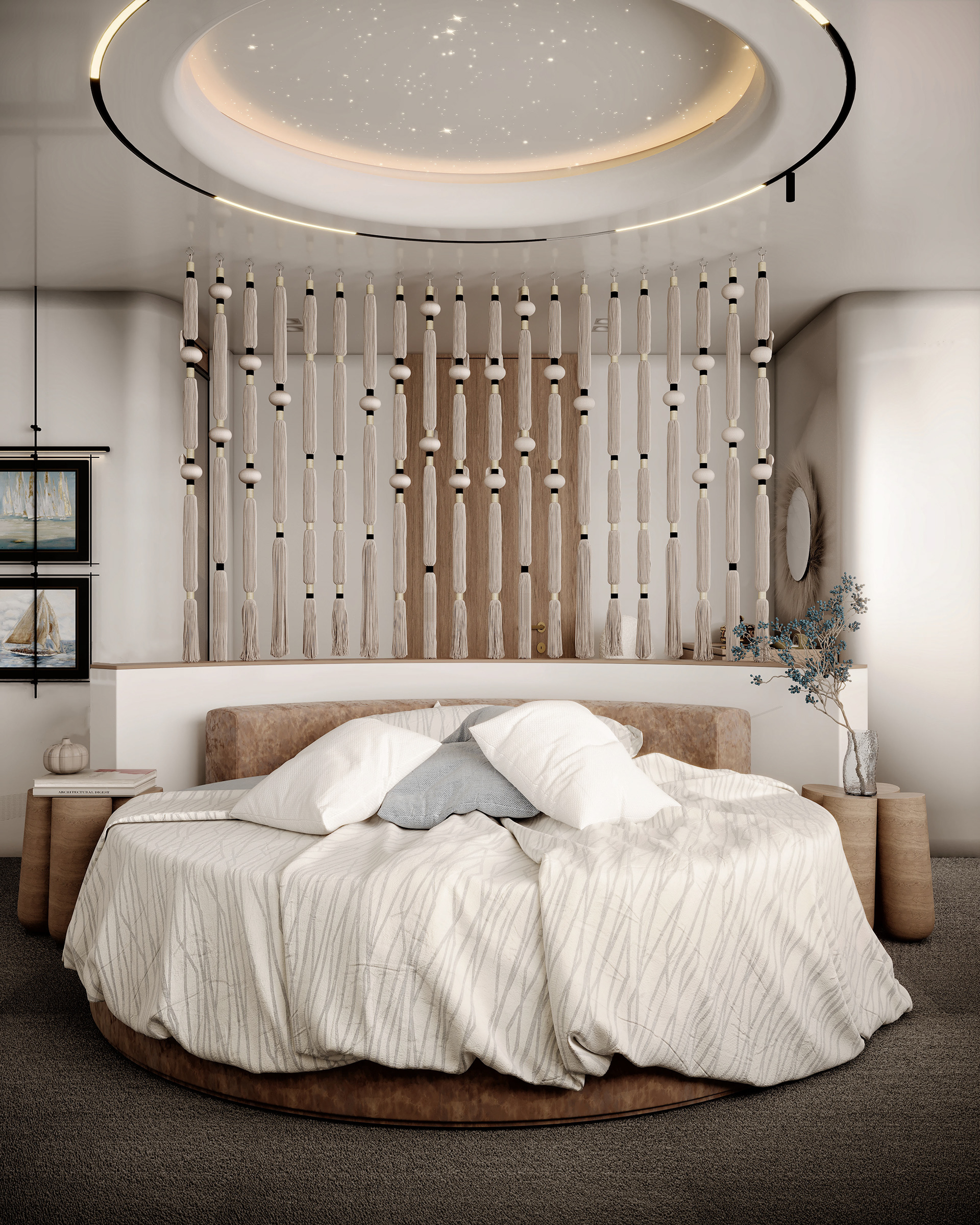 游艇卧室设计项目丨埃及丨Amina El  kholy-0