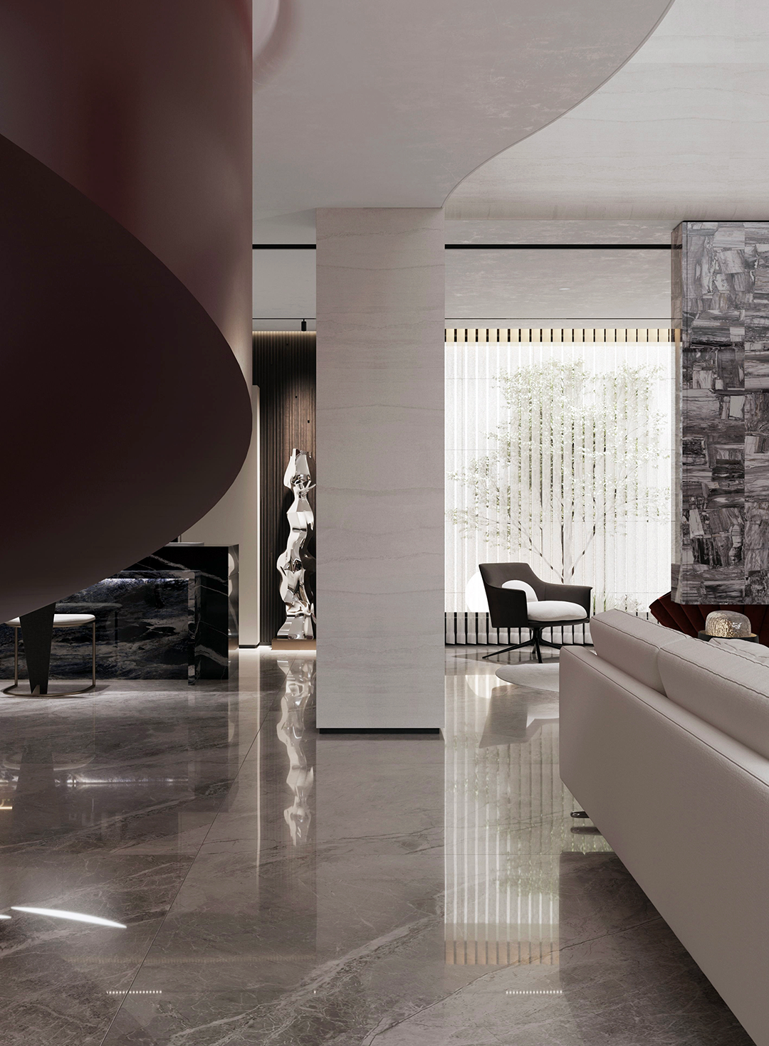 浙江诸暨御江湾 1400㎡别墅丨中国浙江丨YP 空间设计-15