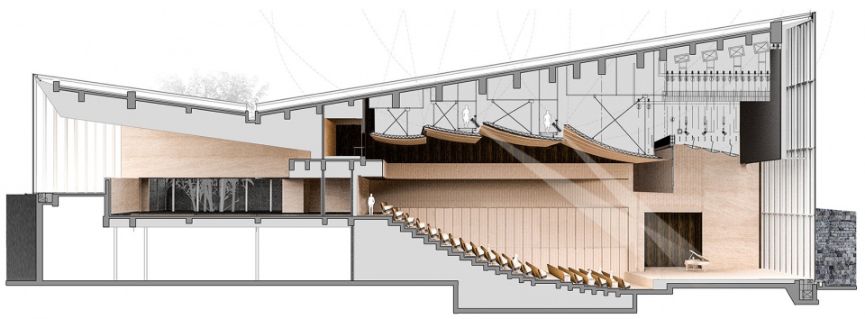 雅达剧院 | 自然与人工的平衡,身体与地貌的体验-78