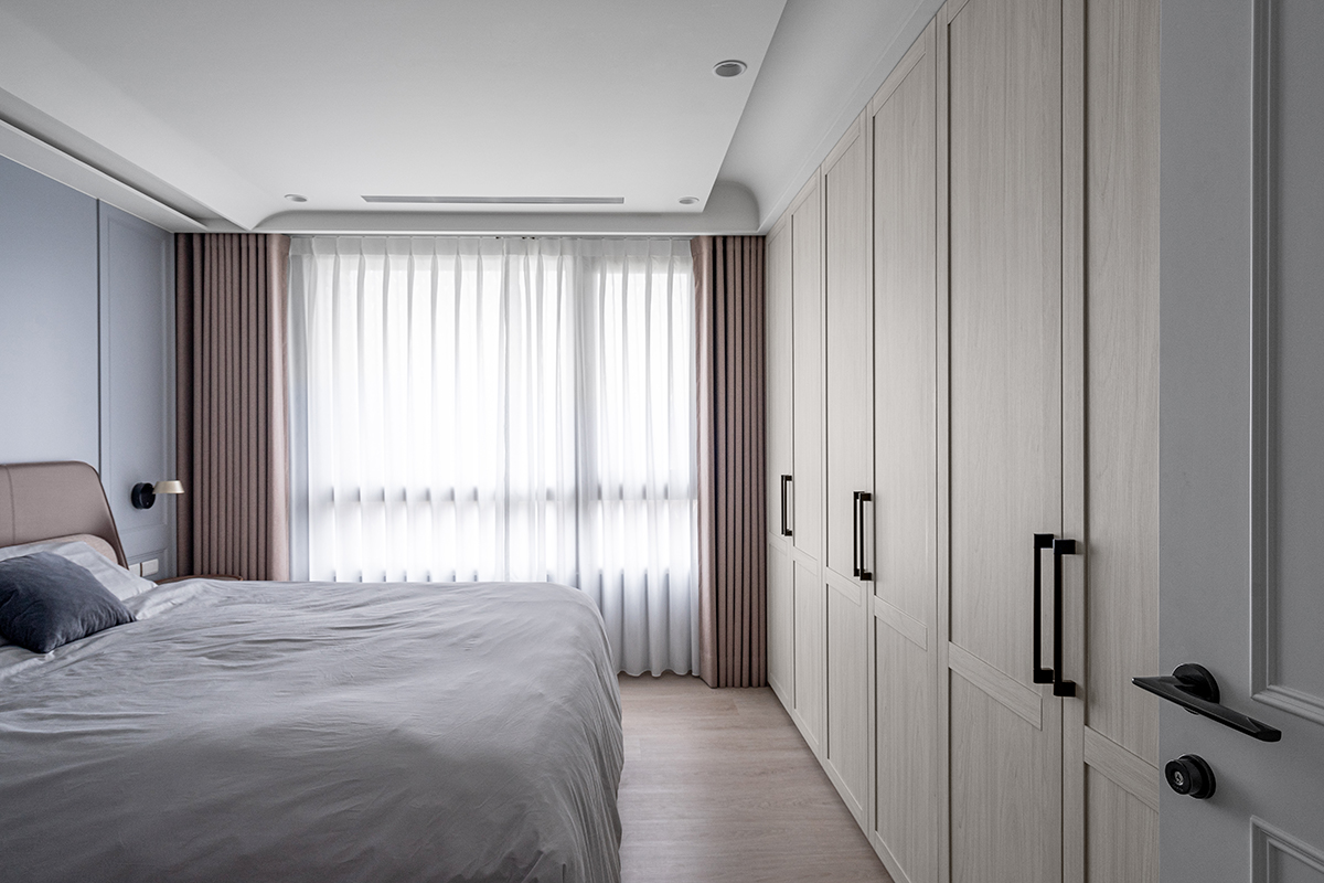 家装设计案例鉴赏——现代风柔淡恬适居所 -13