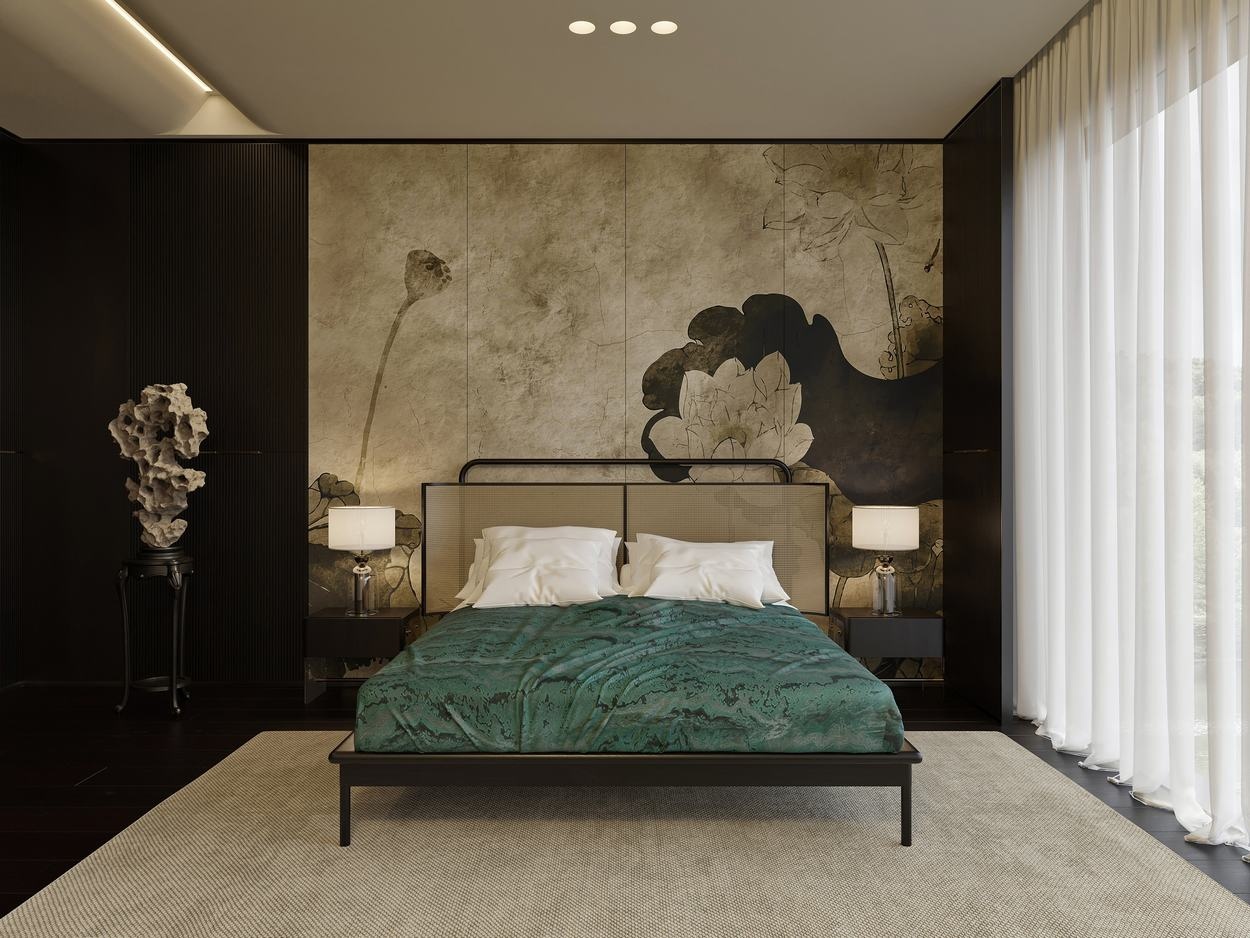 忆江南·中式别墅丨ZHBB 效果表现-61