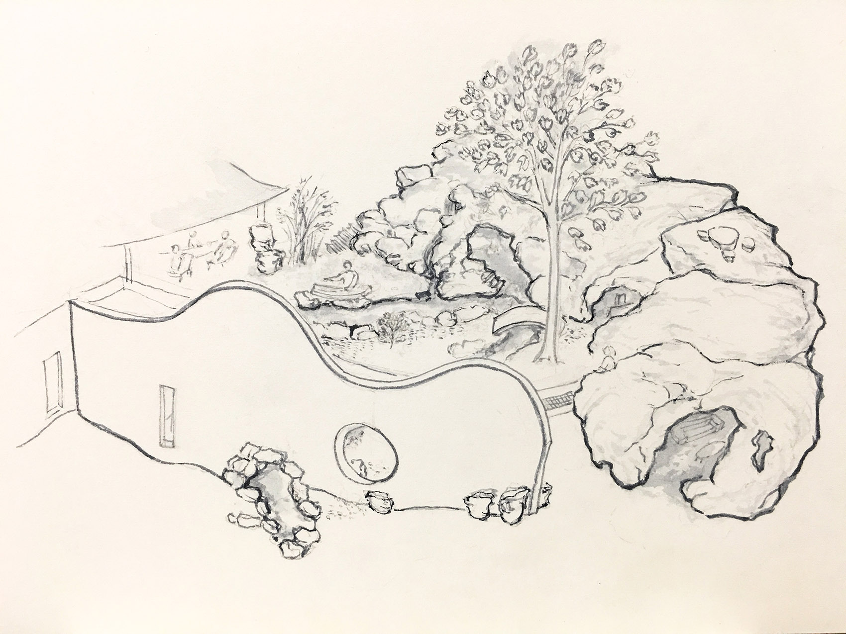 青鸥园:无限趋向真实的幻想之园,北京 / 在造建筑工作室-10