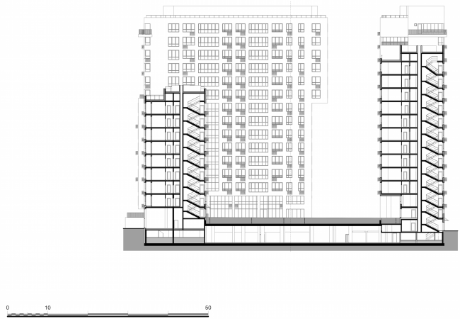 ЖК «Ривер парк»（“河滨公园”住宅综合体）丨АБ «Остоженка»（“奥斯坦卡”建筑事务所）-44