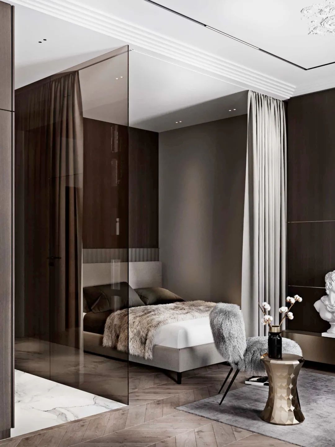 简约古典风格的空间美学演绎丨PRIMESTUDIA,MART Architects-28