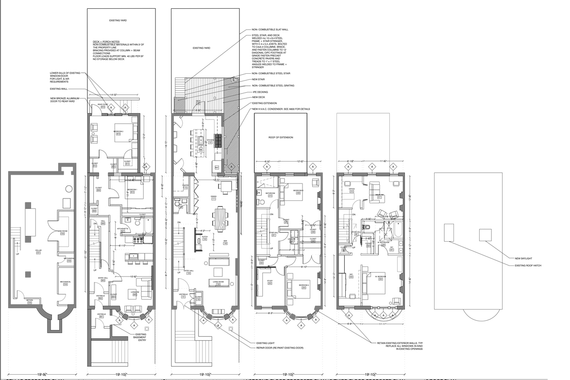 翻新褐石打造现代家庭建筑-3