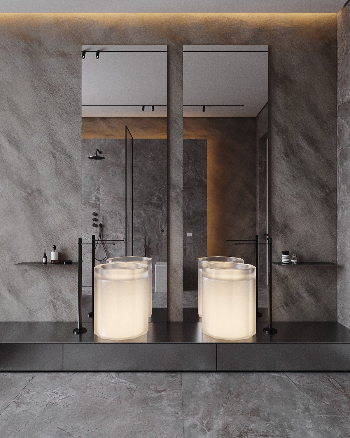 简约挑空别墅设计-21