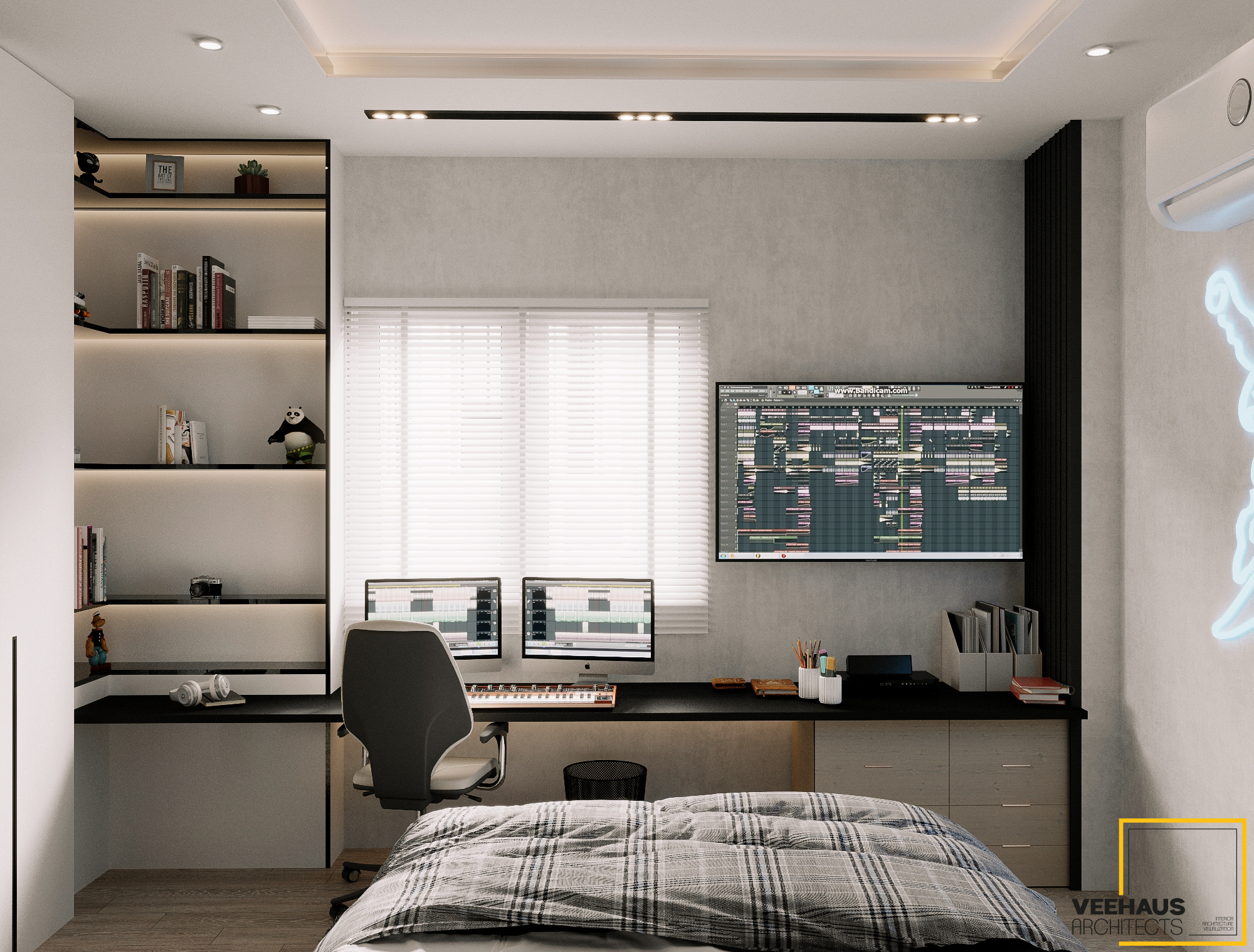 游戏室丨Veehaus Architects-7