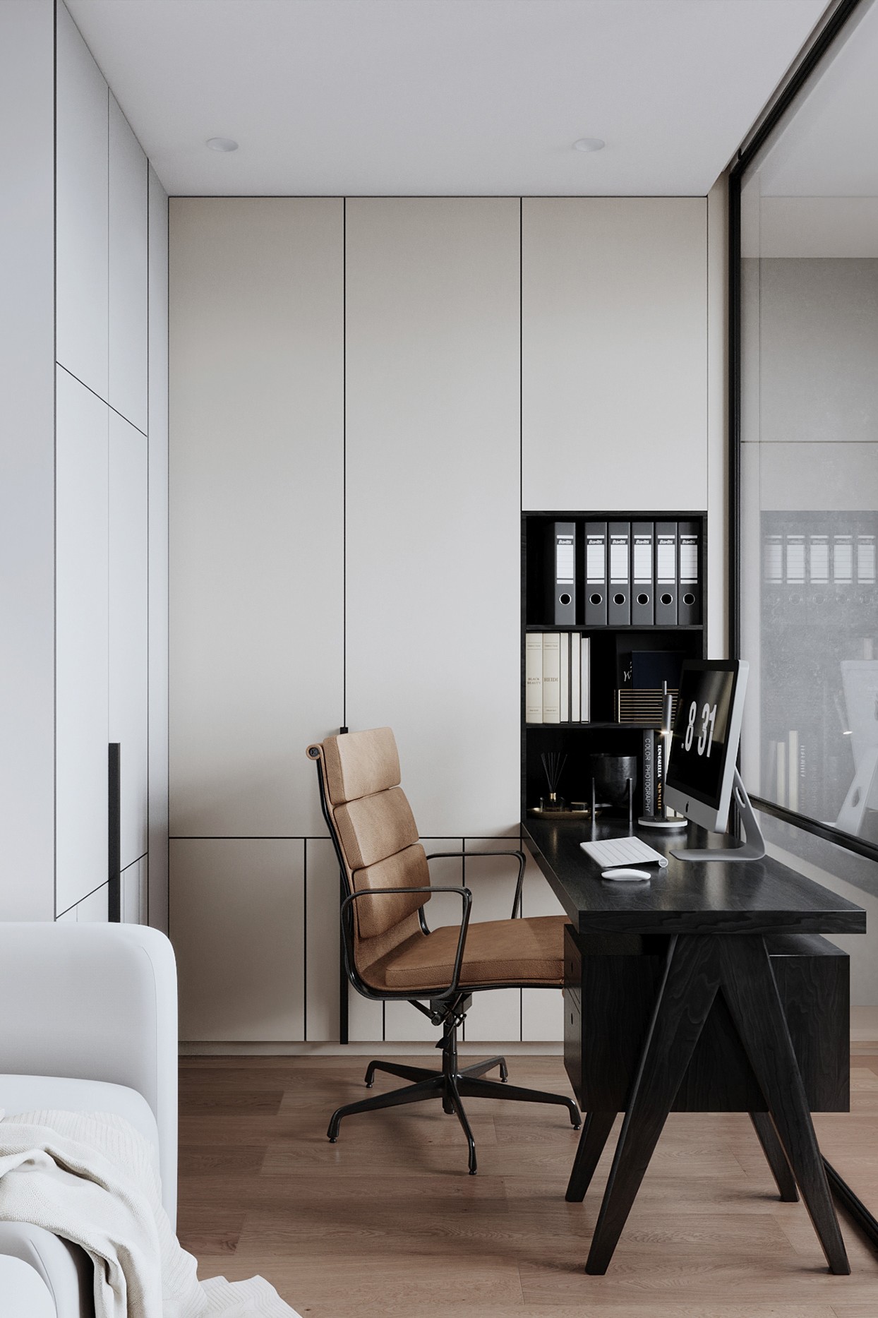 俄罗斯极简公寓设计丨俄罗斯莫斯科丨Ilya Shubochkin 等-16