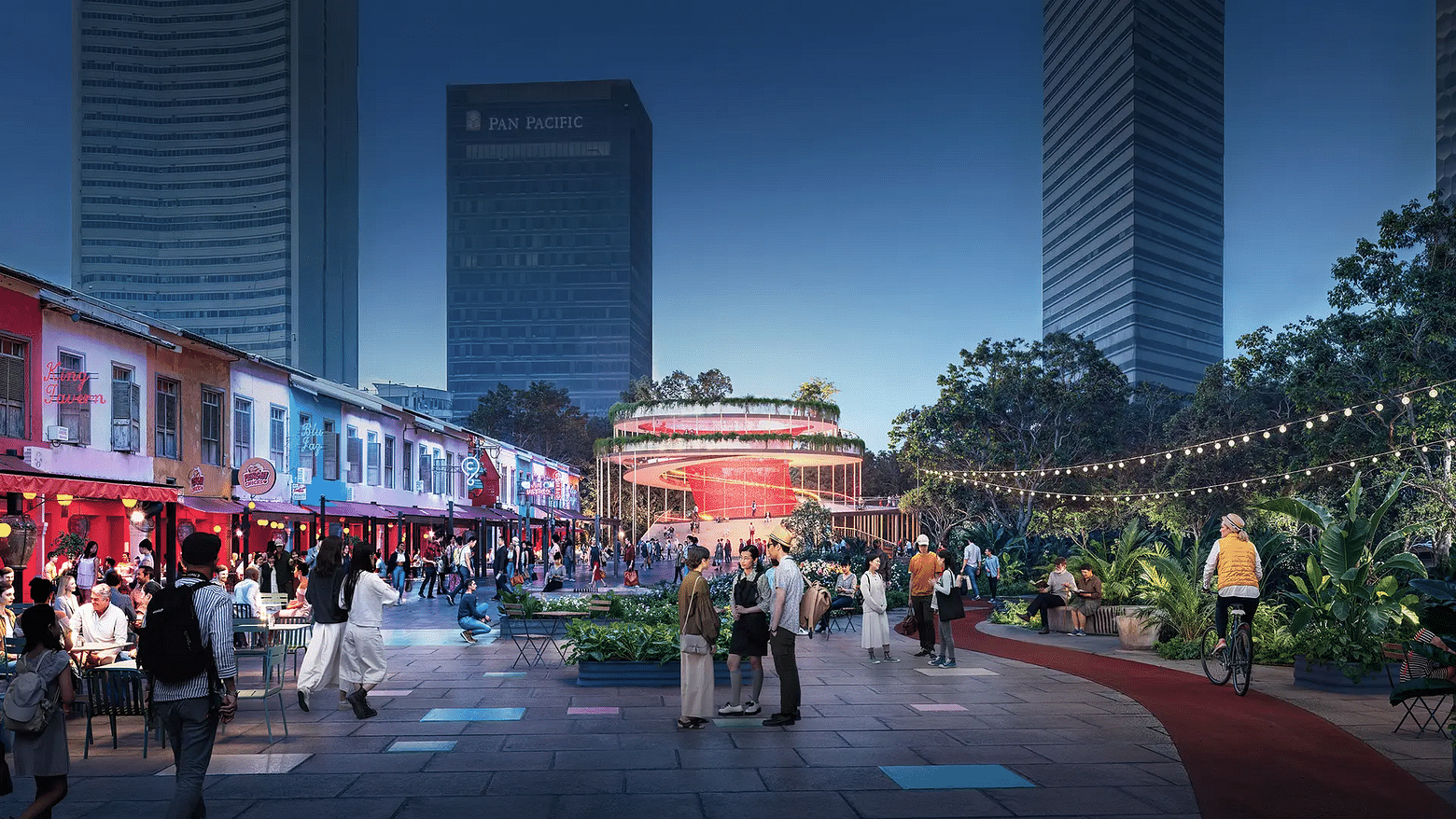 新加坡南北走廊新绿色廊道设计项目丨Henning Larsen,Ramboll,Cistri,Gehl等-15