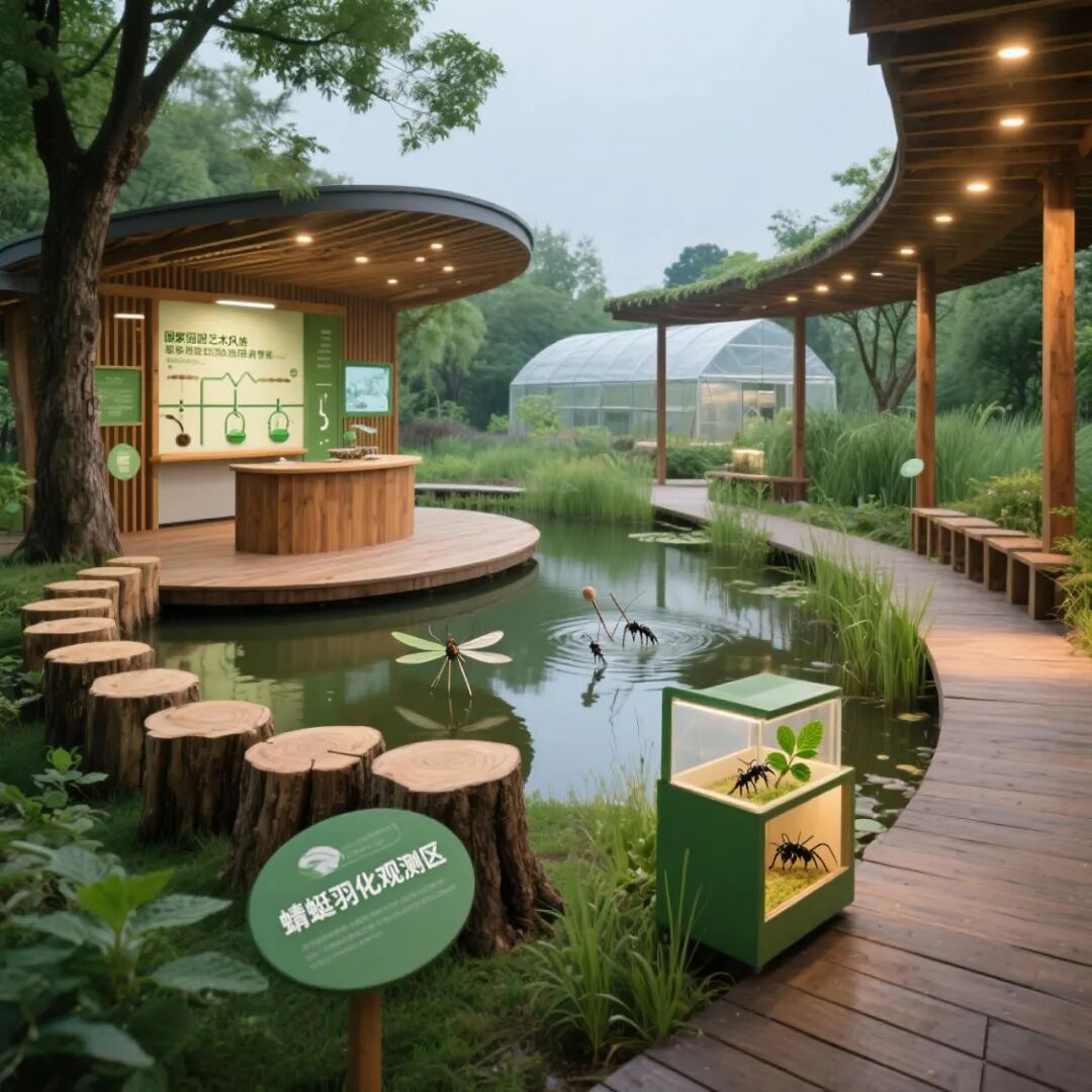 60亩地亲子教育研学基地规划方案：六大核心区打造沉浸式自然课堂-45