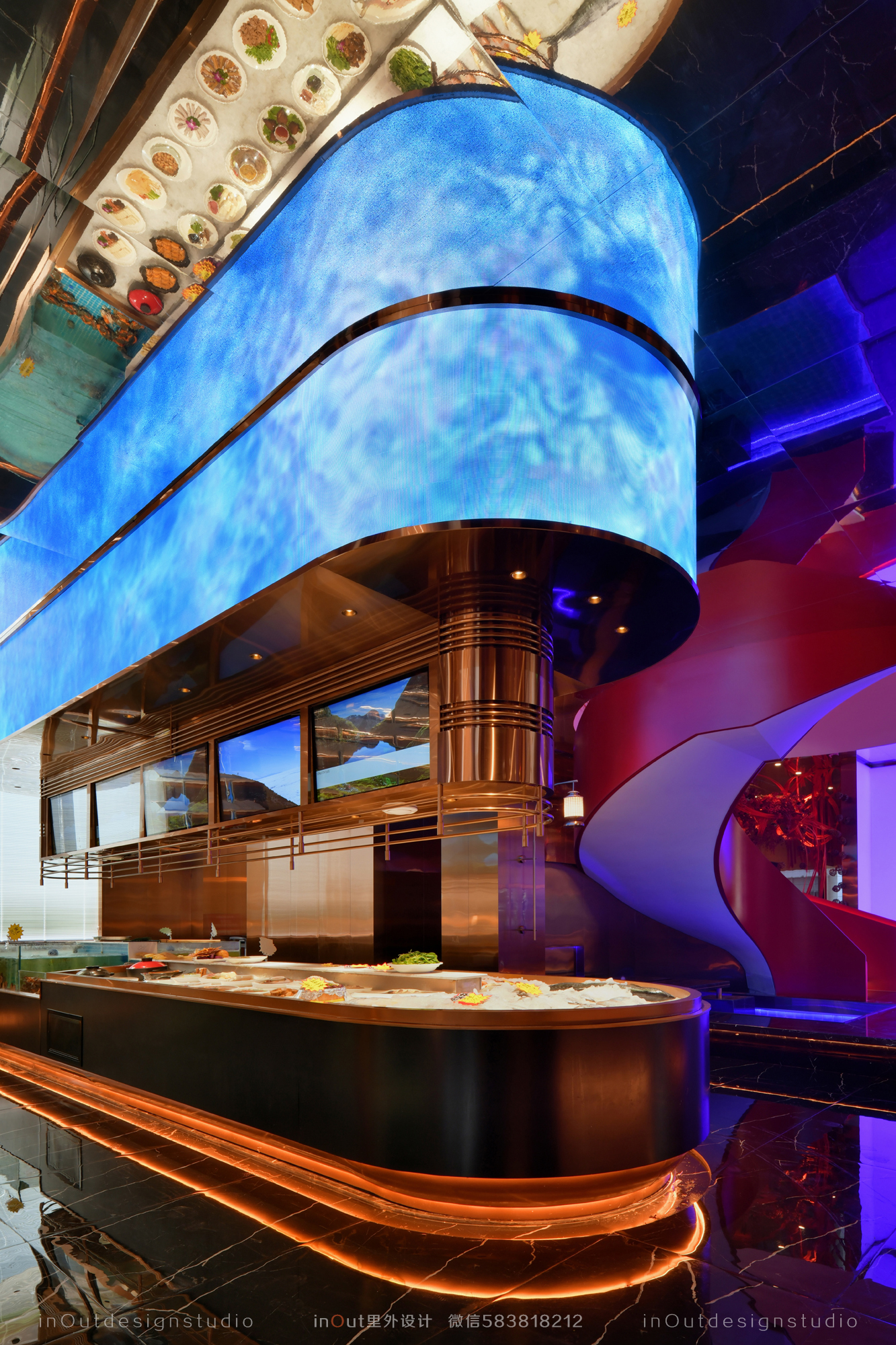 舟山海鲜餐厅设计丨中国太原丨inOut 里外设计-32