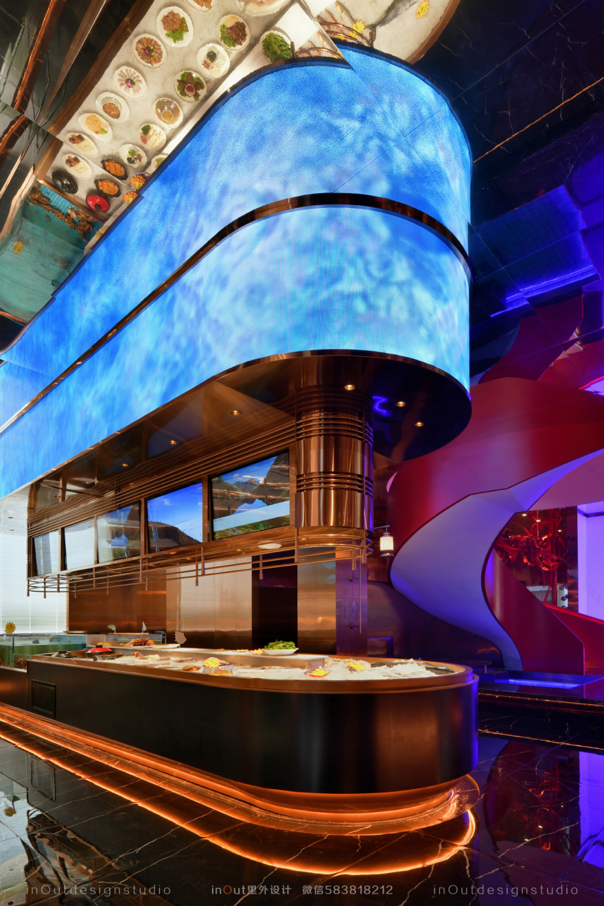舟山海鲜餐厅设计丨中国太原丨inOut 里外设计-32