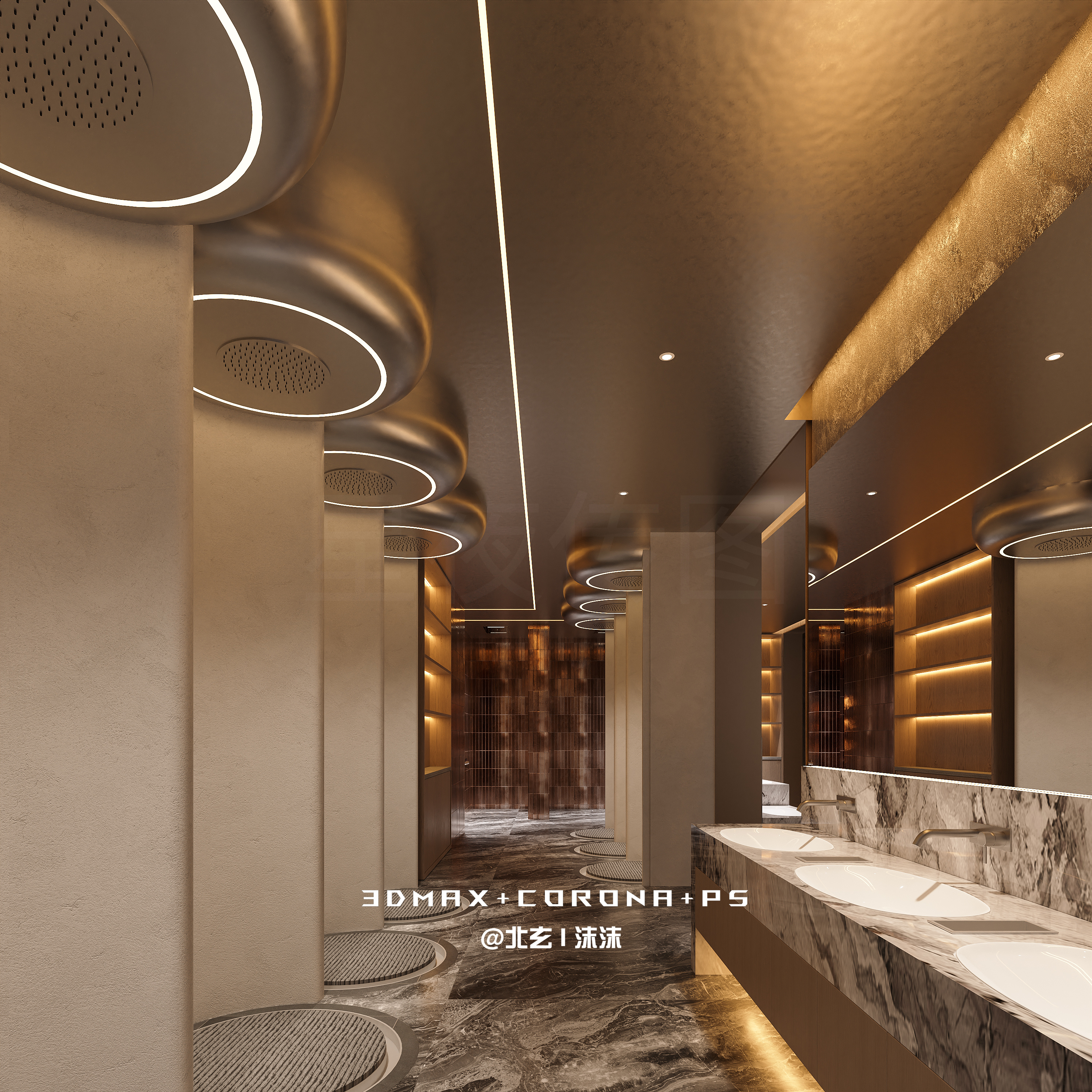 洗浴美学 · 勾勒都市疗愈秘境-13