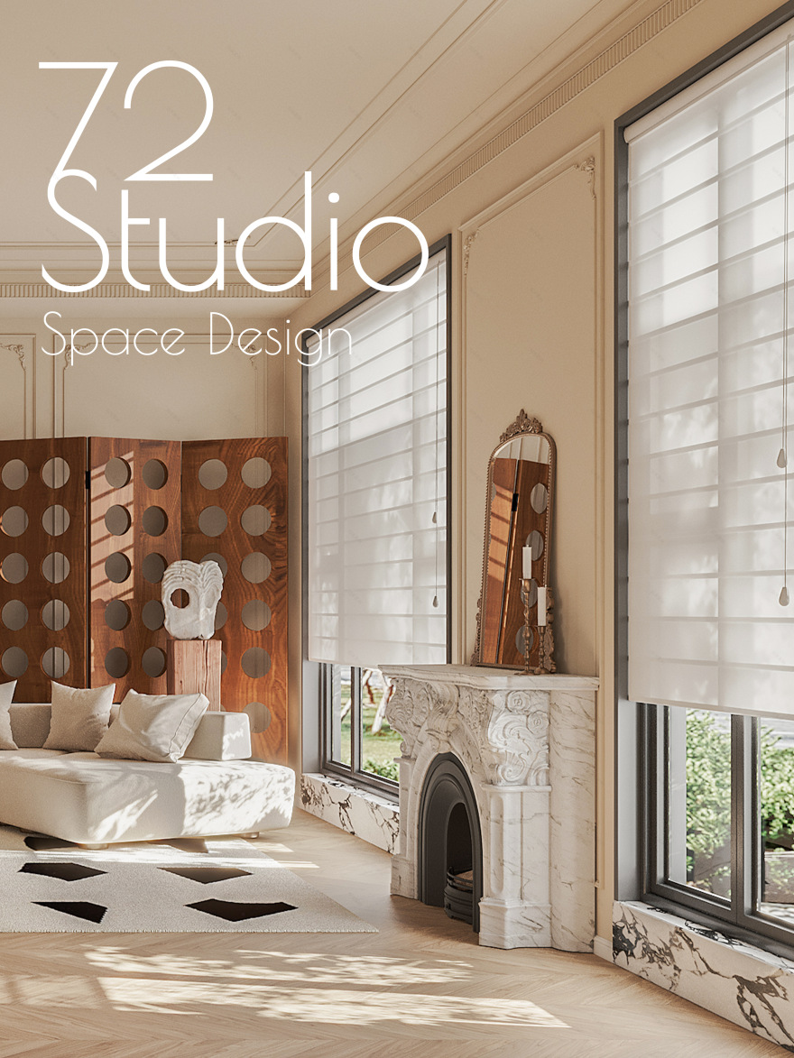 合生·江山帝景法式中古风别墅丨中国大连丨柒贰原创-12