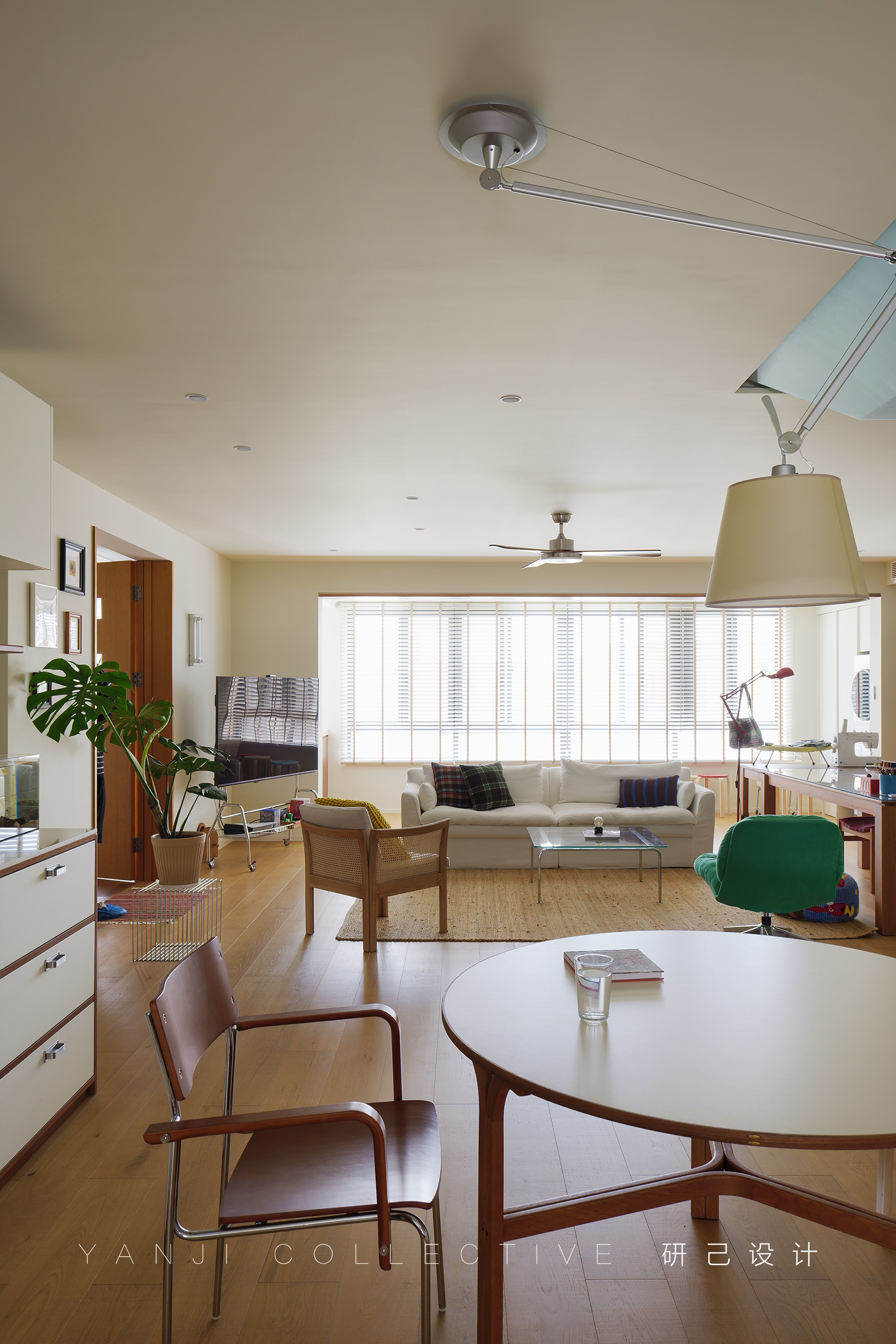 150㎡柚木色的中古家丨中国芜湖丨研己设计-16