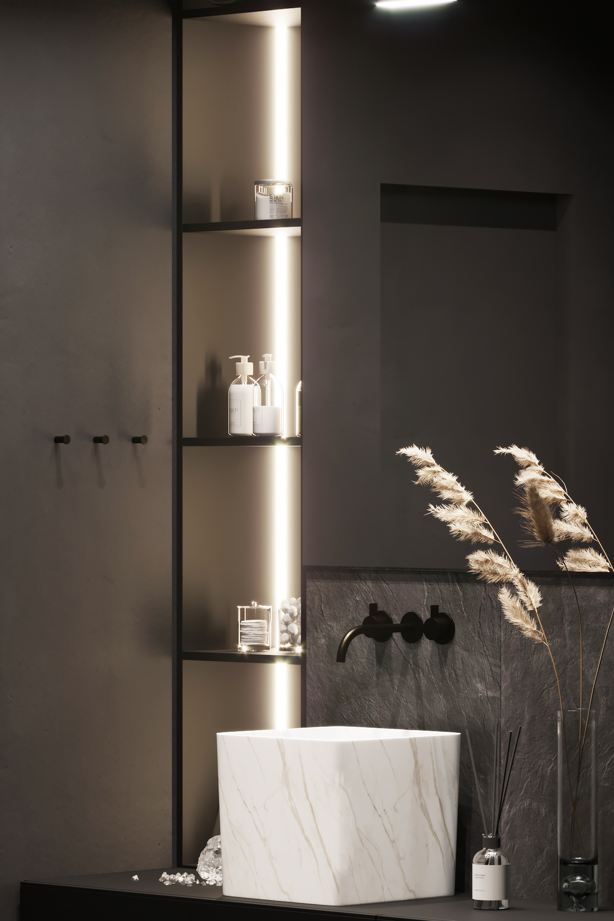 黑暗·浴室丨НеART 设计局-1