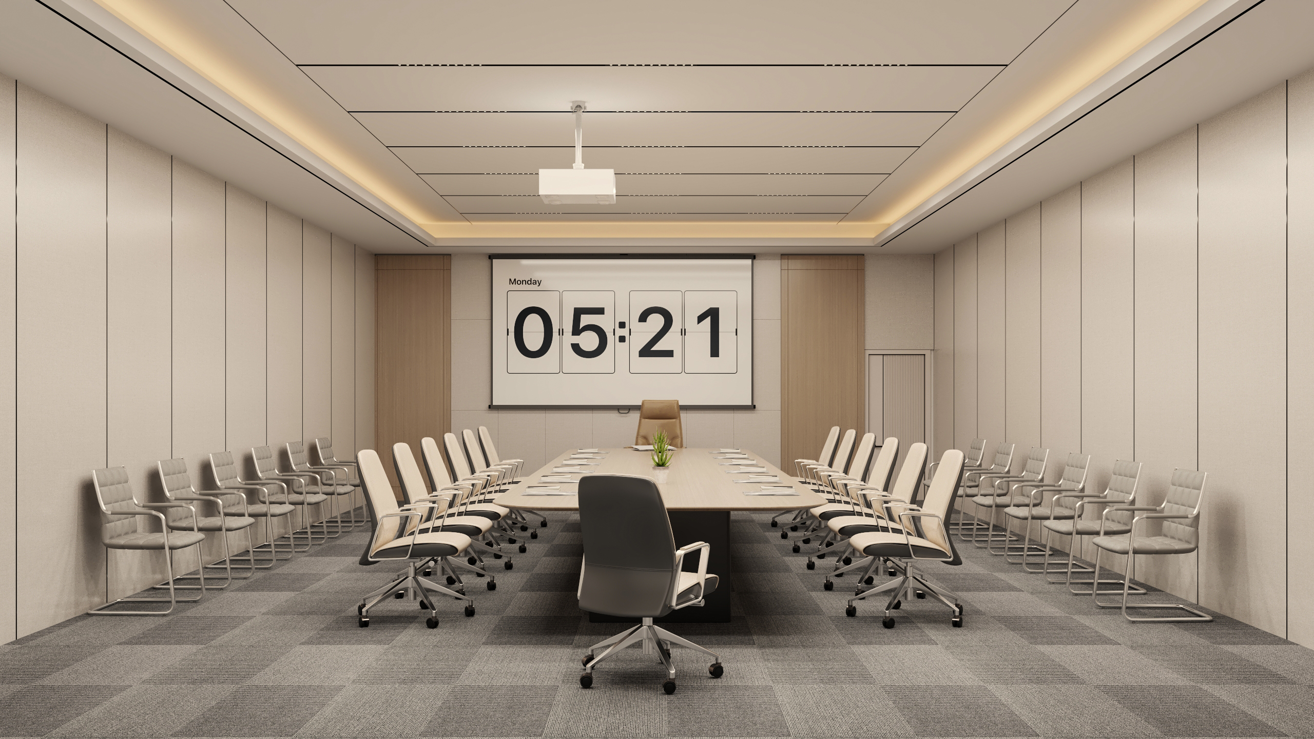 成都新港联行办公室效果图-5