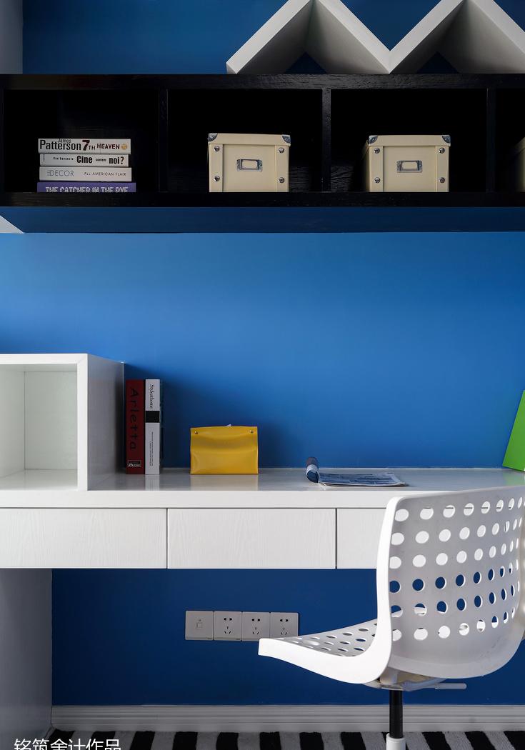 瓦雀空间设计 | 色彩碰撞与功能融合的复古风家居-22