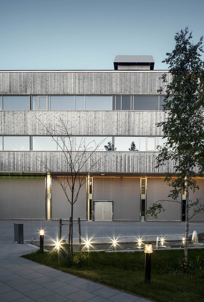 瑞典 Minerva 学校 · 透明与自然的和谐融合-20