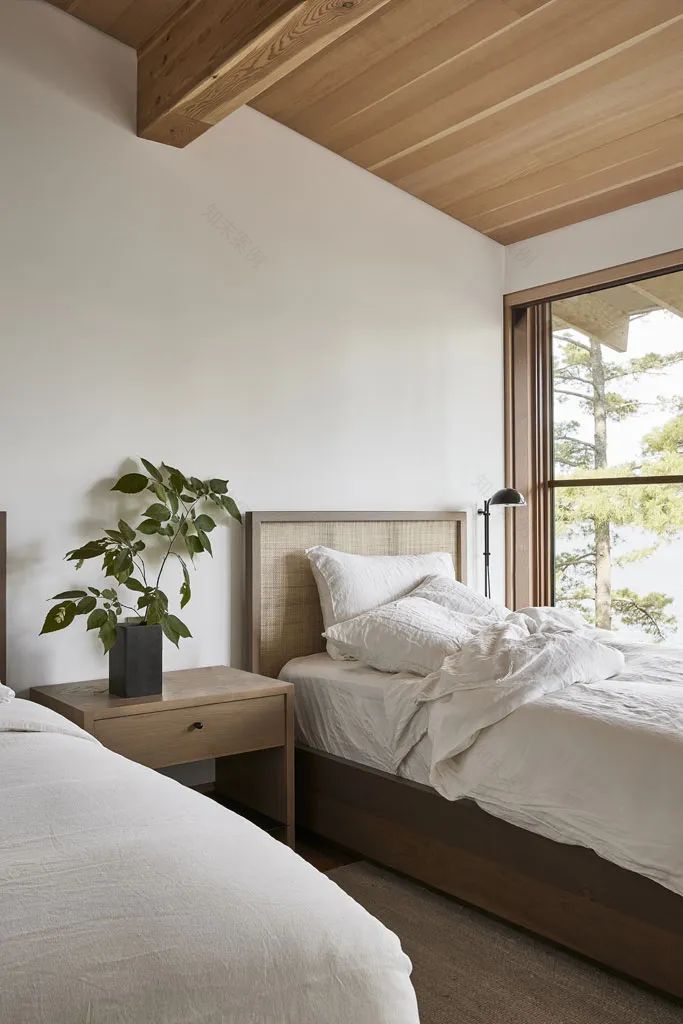 Tranquil Lakeside Retreat 度假酒店丨加拿大丨Ashley Botten Design-57