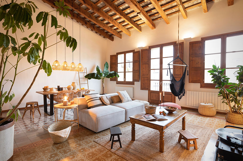 巴塞罗那市中心的异域风情公寓-2