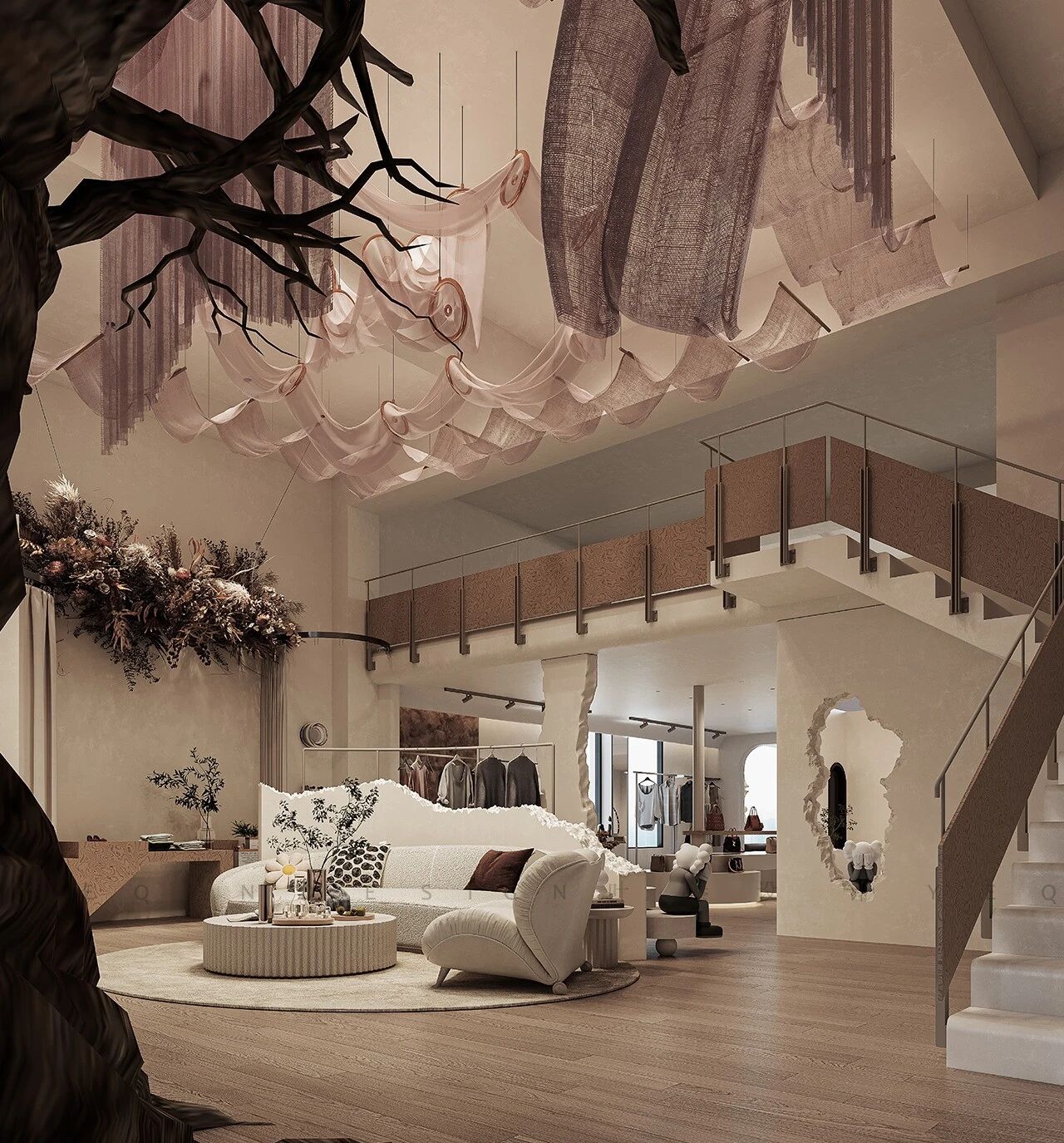 460m²临湖别墅 • 留白自然家丨叶秦组设计-62