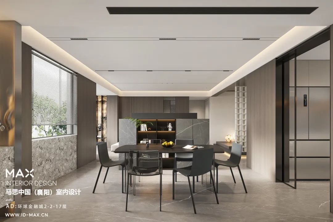 襄阳马思设计 | 200m²顶复意式极简，低调又高级-25