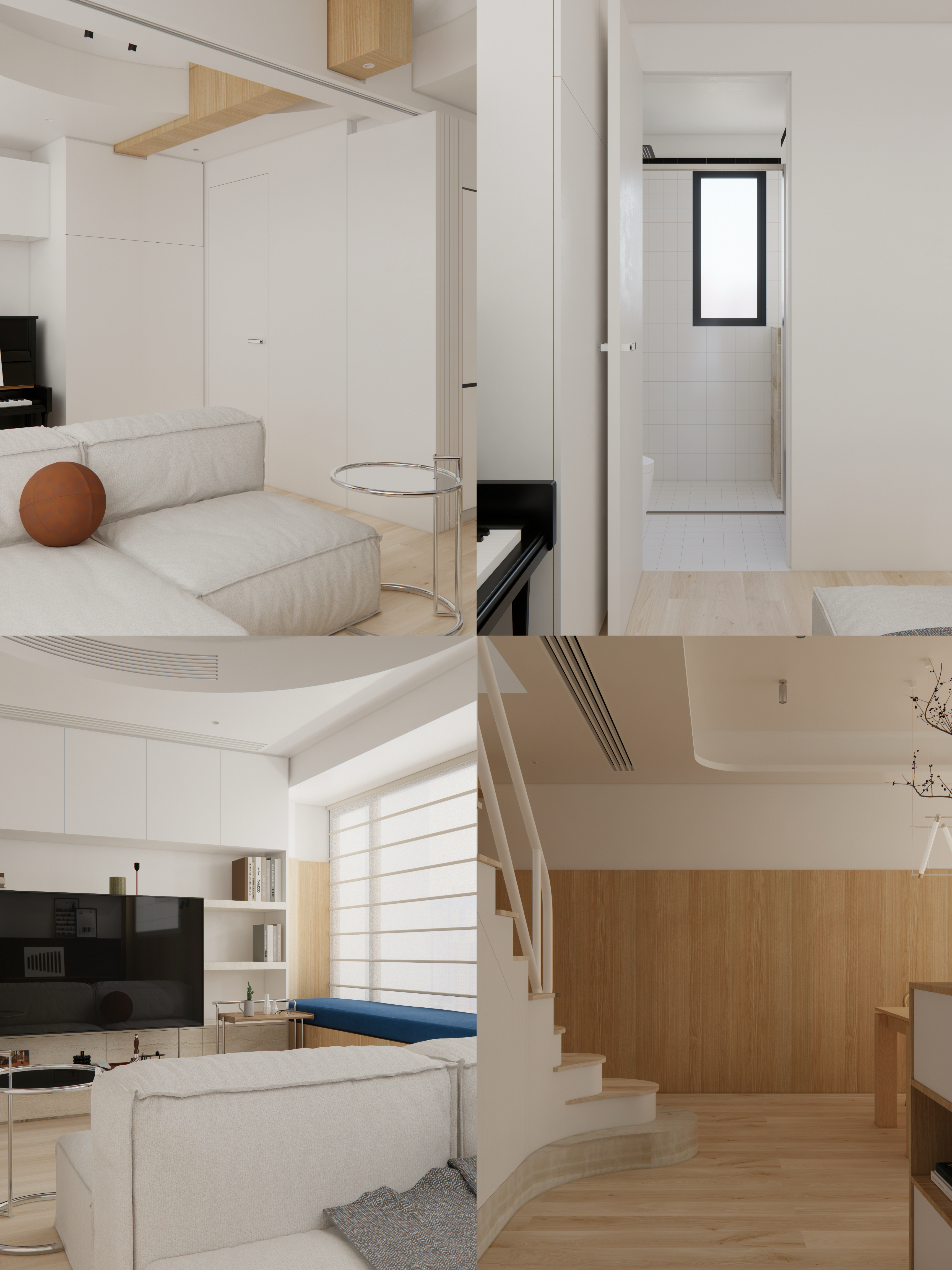 123㎡精装房大改造｜自然系亲子宅丨中国广州丨陈智超设计CZC DESIGN STUDIO-35