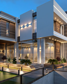 Anastasiya Gushchina丨别墅建筑丨Luxury villa