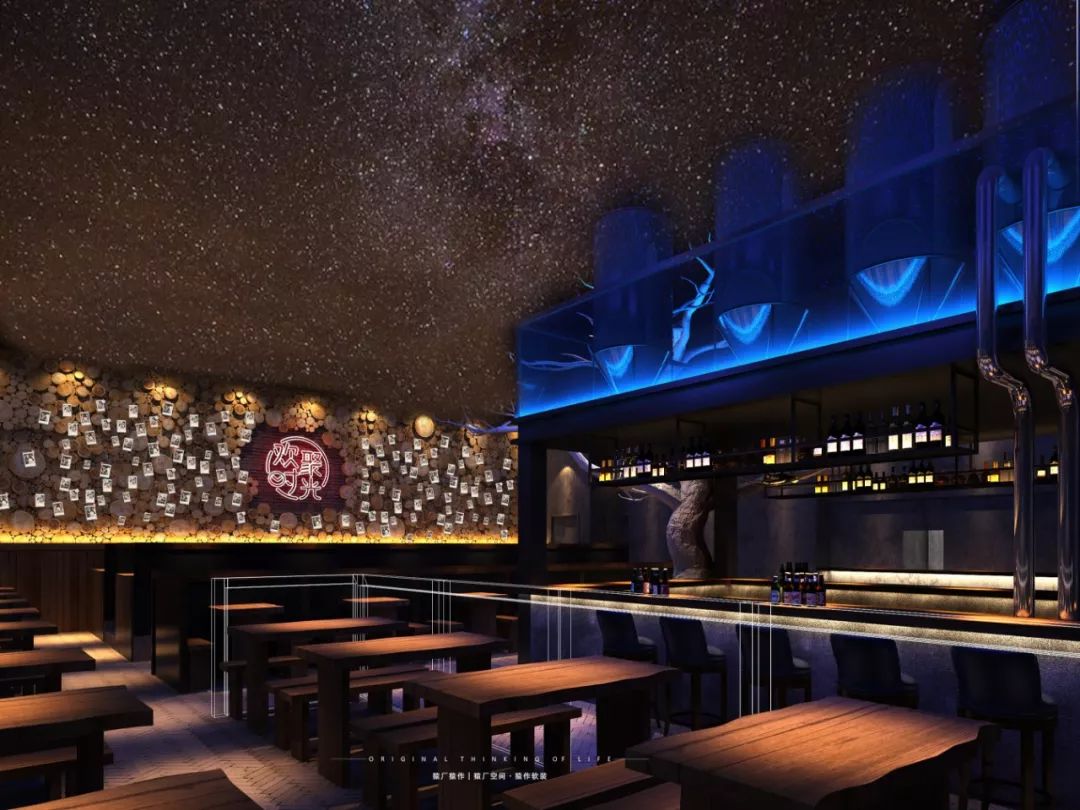 深圳木屋烧烤“恋上”空间设计 | 回归本源,恋上生活的不同阶段-95