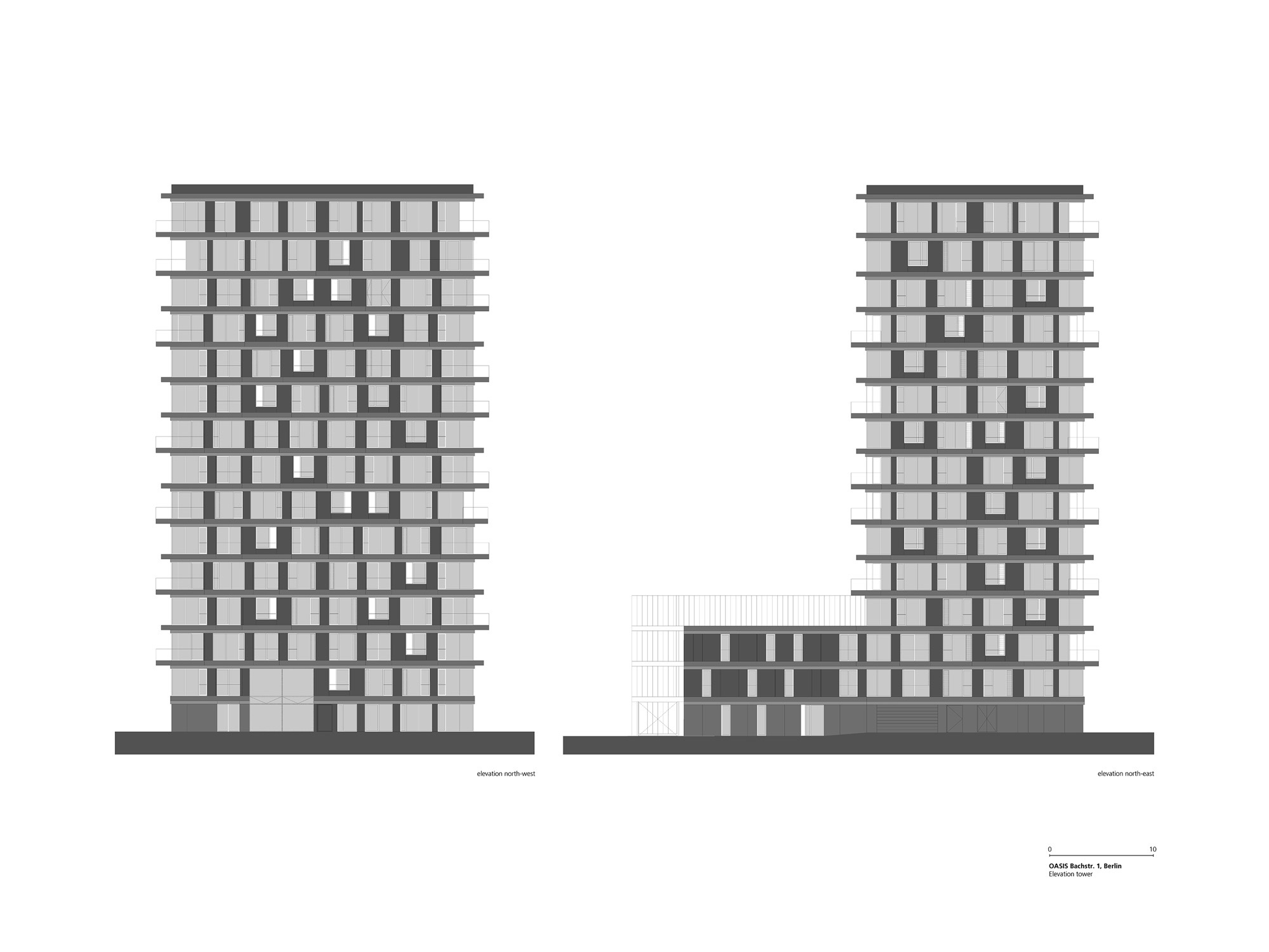 Oasis 住宅塔楼丨德国柏林丨Tchoban Voss Architekten-46