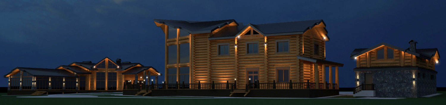 莫斯科木屋灯光设计丨俄罗斯莫斯科丨MASV-12