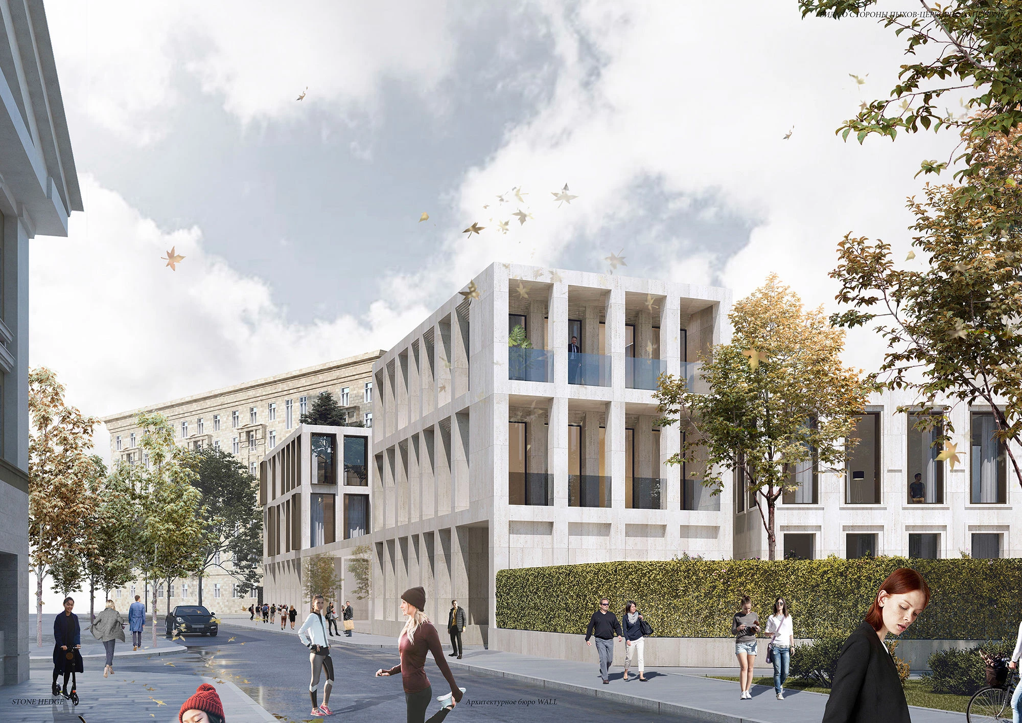 莫斯科 17 个故事——WALL 建筑事务所的空间雕塑-12