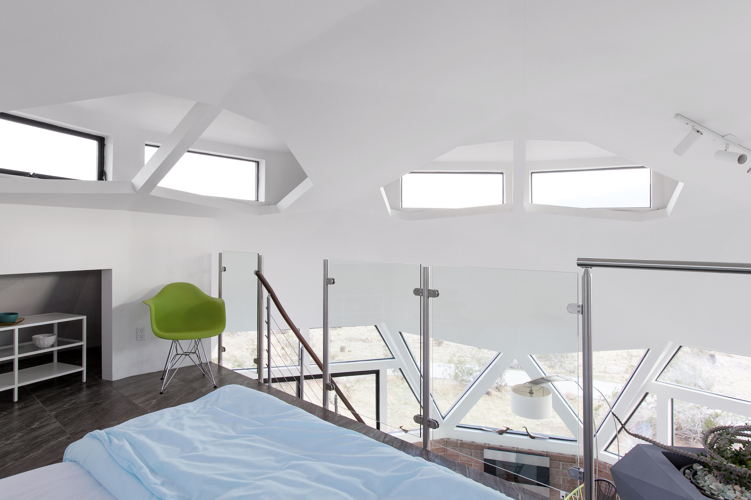 加州棕榈泉中世纪风格穹顶度假屋-35