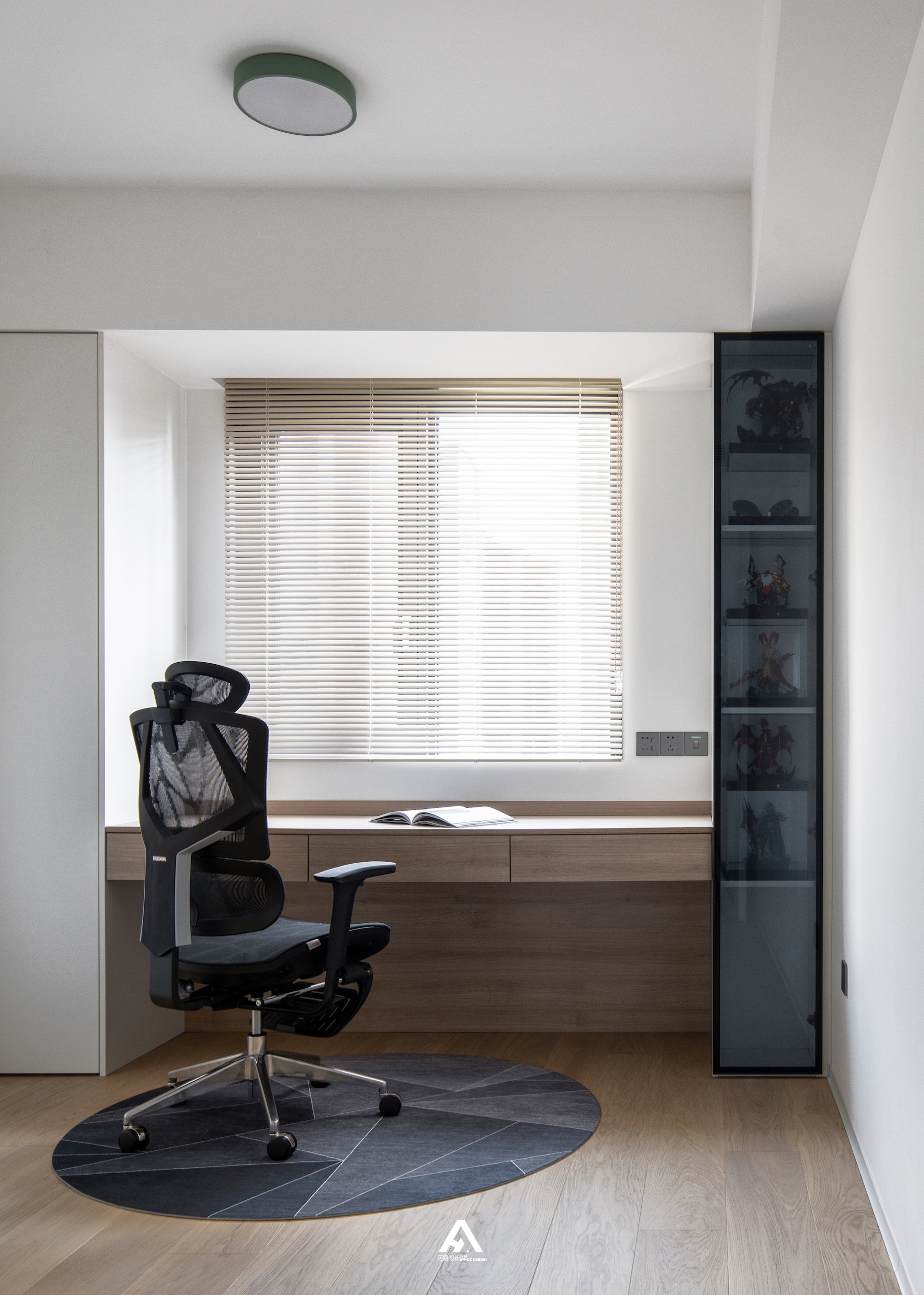 135 平极简原木风居所丨阿鹤设计-38