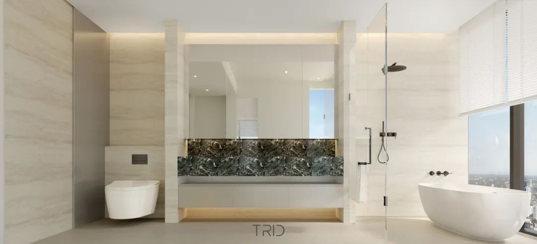 盐田龙湖天琅 · 270 度海景现代简约豪宅设计丨中国深圳丨TRID 添睿设计-42