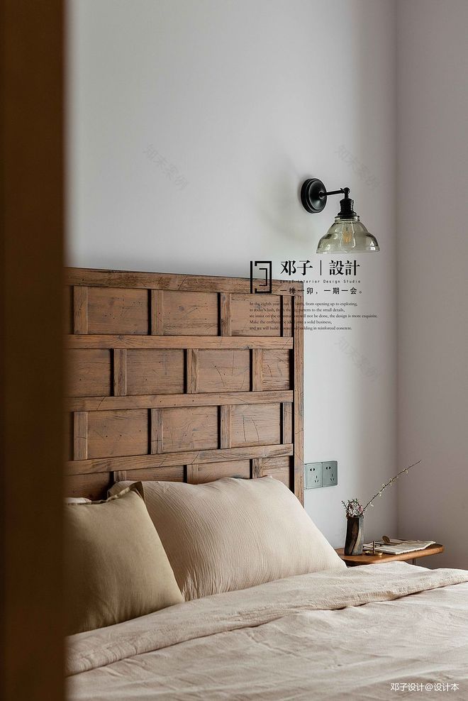 43万元三居102平米装修案例·原木生活剧,三代之家的诗意与希冀-13