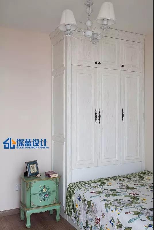 摩卡格调——小三房的美式清新调——侨城豪苑设计完工实景-8