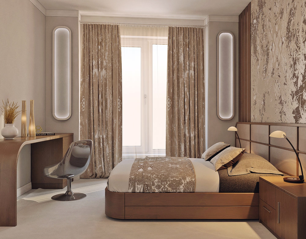 和谐卧室设计项目（含现代纺织品）-25