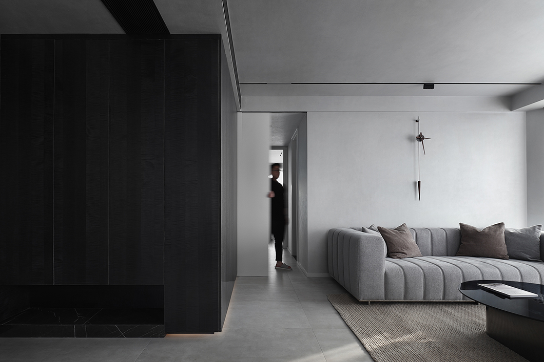 极简黑白,打造轻盈自在的生活空间丨中国淮安丨CX.D 辰夏空间规划-9