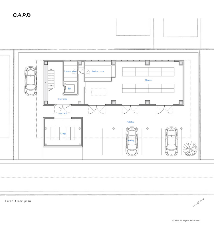 日本住宅区和谐办公建筑-5