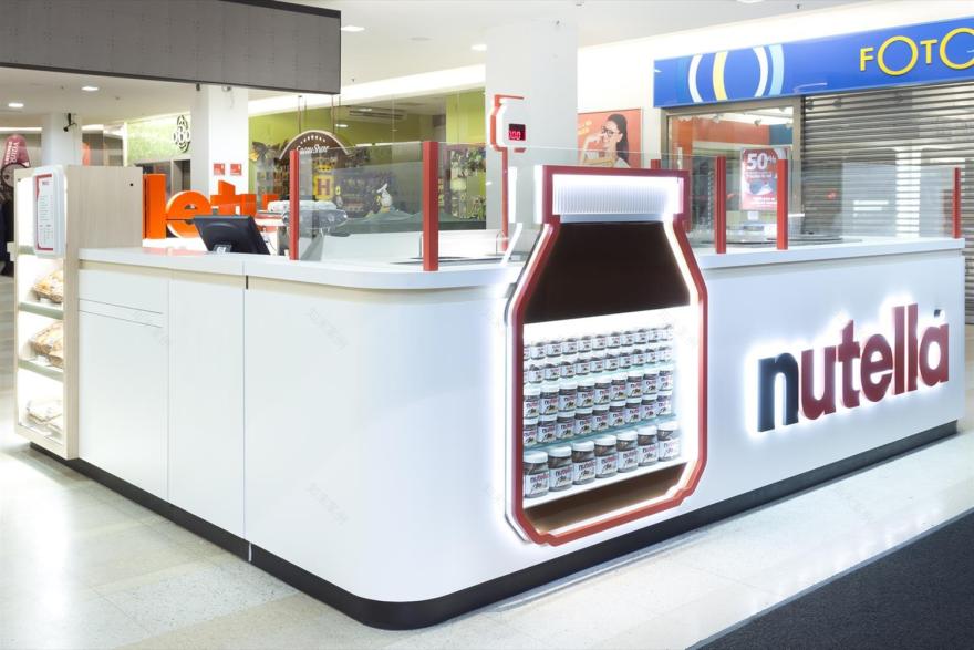 巴西 Shopping Top Center 的 Nutella 商亭-4