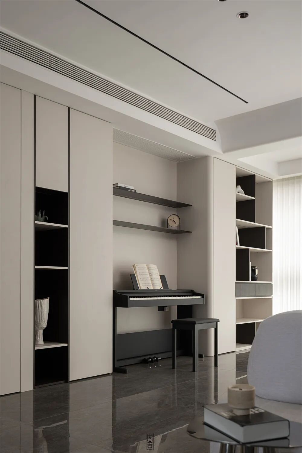 内舍软装丨228㎡现代意式风，不刻意奢华，以质感雅致实现高级感自由！-14